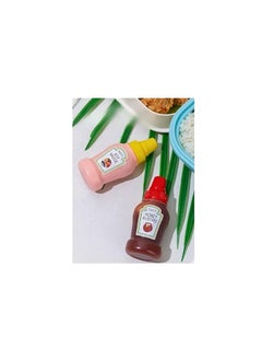 Generic Set Of 2 Mini Portable 25ml Sauce Bottles  - Image 1