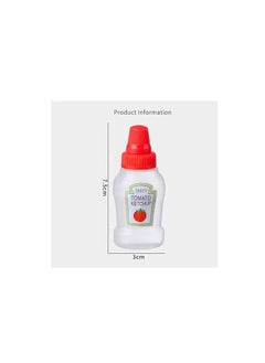Generic Set Of 2 Mini Portable 25ml Sauce Bottles  - Image 2