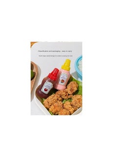 Generic Set Of 2 Mini Portable 25ml Sauce Bottles  - Image 3