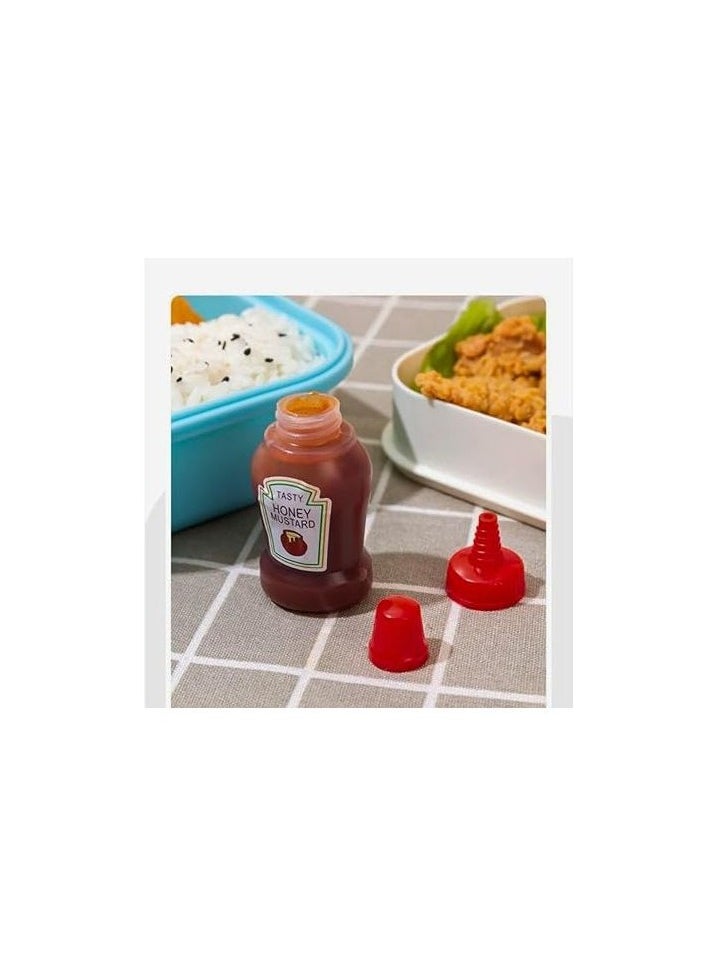 Generic Set Of 2 Mini Portable 25ml Sauce Bottles  - Image 4