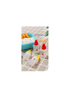 Generic Set Of 2 Mini Portable 25ml Sauce Bottles  - Image 5