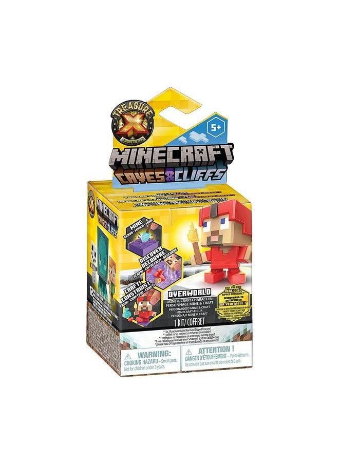 Treasure X Minecraft Caves & Cliffs Overworld Characters. Mine Discover & Craft With 10 Levels Of Adventure & 12 Mine & Craft Characters To Collect  - Image 2