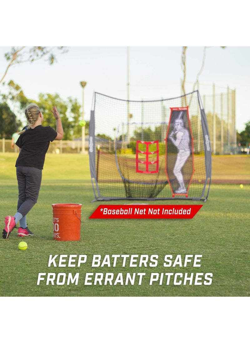 GoSports GoSports Baseball  Softball Pitching Kit  Practice Accuracy Training with Strike Zone  XTRAMAN Dummy Batter  - Image 3