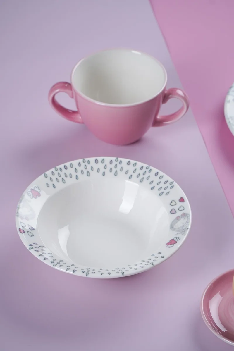 Acar Neva 4 Piece Food Set - Pink