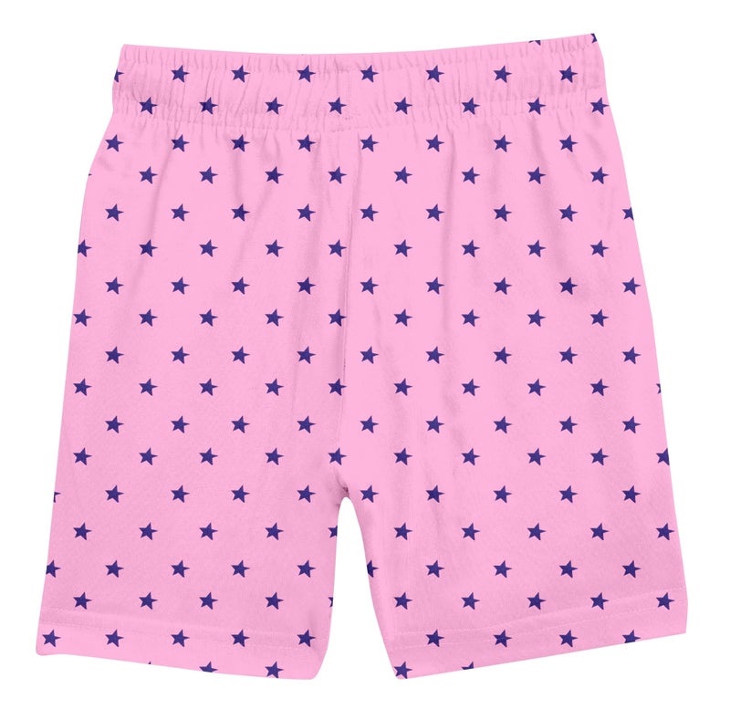 ICEDIVE Girl's Printed Regular Fited Shorts Pack of 3 Multicolour - Image 5
