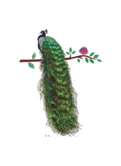 Cool Baby Nature Series Flower Peacock Garden Vinyl Removable DIY Wall Art Mural Sticker Decor Decal 
