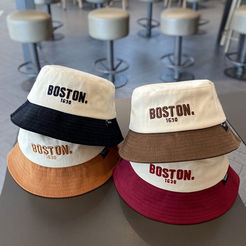 Children'S Hat Thin Fisherman Hat Korean Letter Boys And Girls All-Match Casual Baby Sunshade Basin Hat Trendy - Image 2