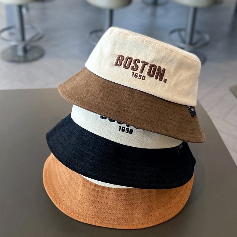 Children'S Hat Thin Fisherman Hat Korean Letter Boys And Girls All-Match Casual Baby Sunshade Basin Hat Trendy - Image 5