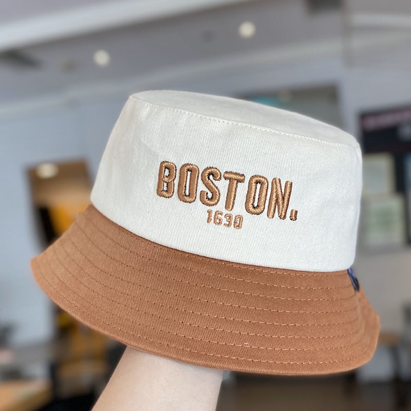 Children'S Hat Thin Fisherman Hat Korean Letter Boys And Girls All-Match Casual Baby Sunshade Basin Hat Trendy - Image 1