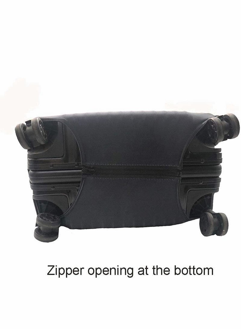 غطاء أنيق ومتين للأمتعة - غطاء حماية مضاد للخدش قابل للغسل للأمتعة مقاس 26-28 بوصة، ملحق سفر مثالي - Image 4