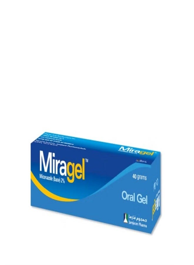 MIRAGEL جل مكونازول 2% 40 جرام - Image 1