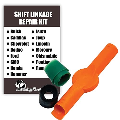 BushingFix.com BushingFix Si2Kit - Automatic Transmission Shift Cable Bushing Repair Kit, Replacement Shifter Cable Bushing, Quality Transmission Repair Kit, Compatible with Chevrolet, Ford, Jeep, and Other Brands - Image 1