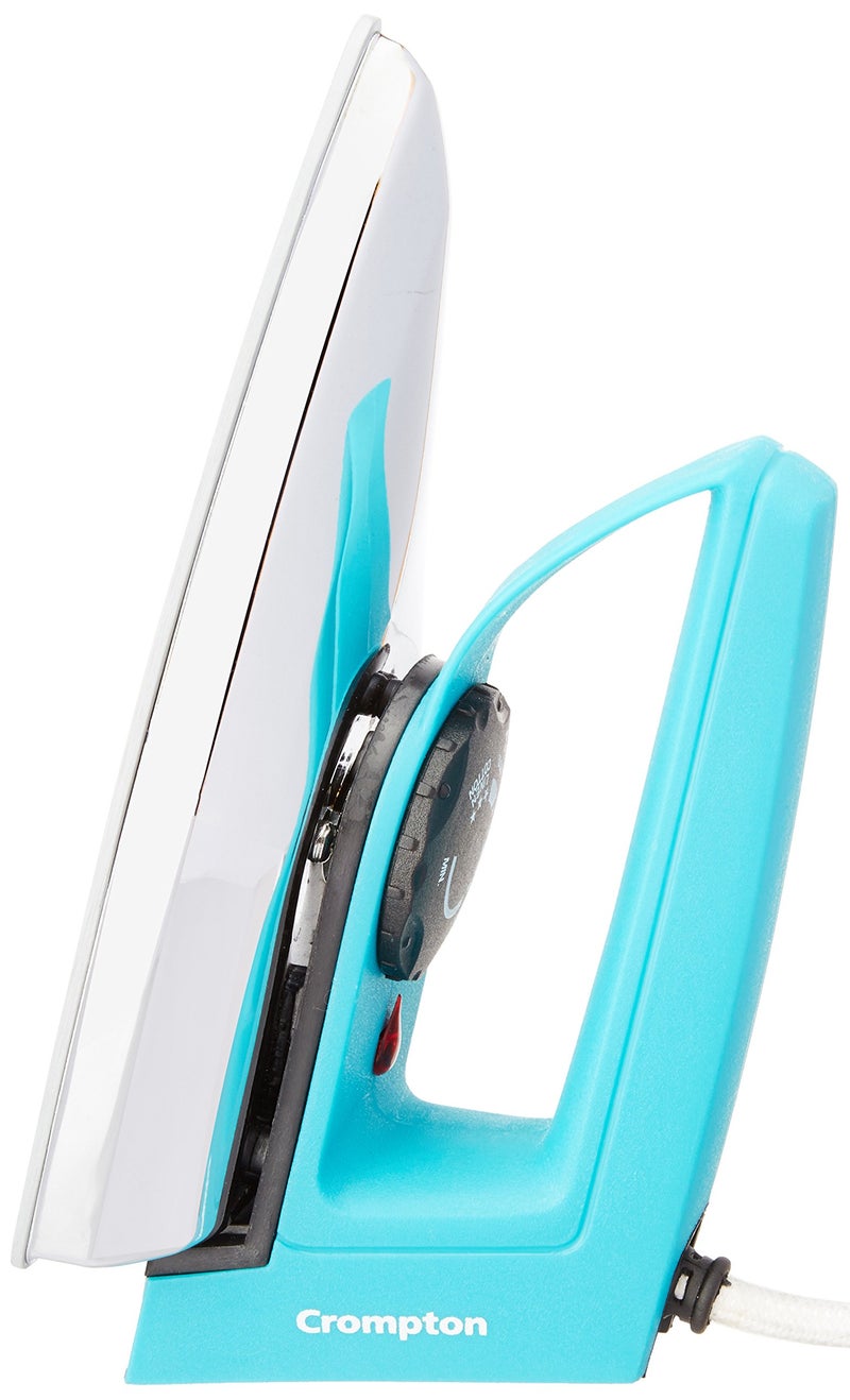 Crompton Greaves RD 750-Watt Dry Iron with Double Layer Non-stick Coating (Blue) - Image 3