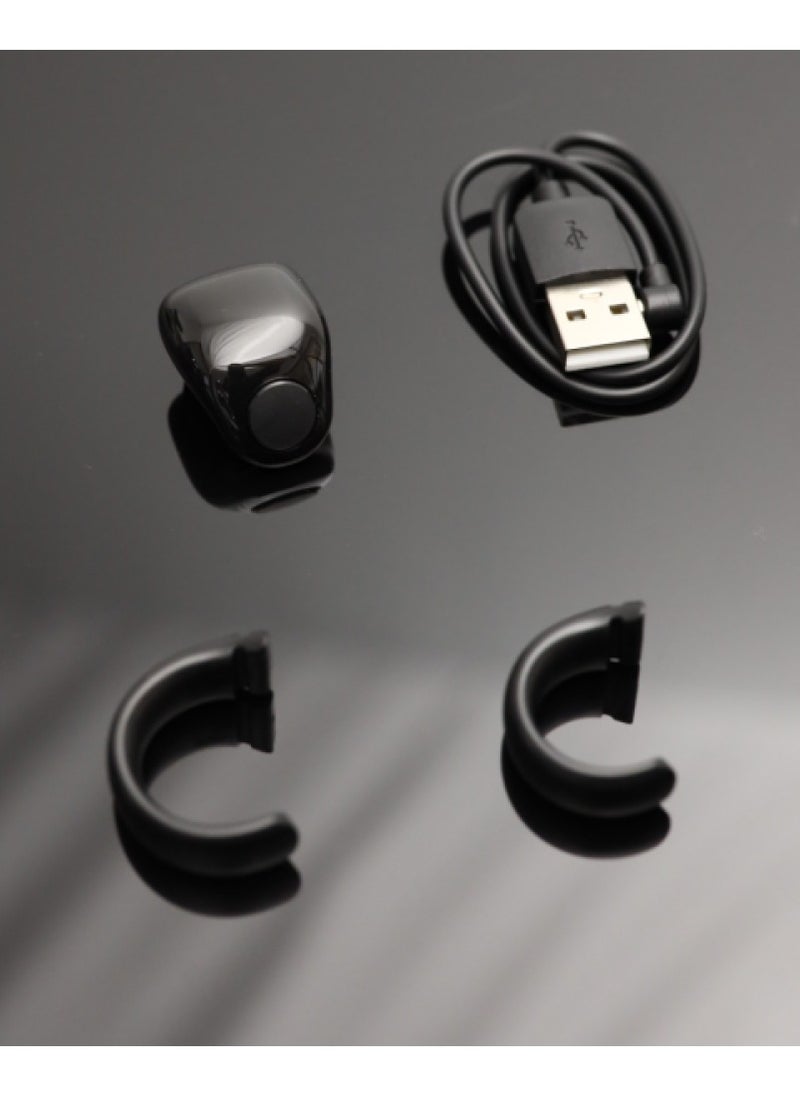 salam Smart Ring, Adjustable Ring Finger Counter with 2 Sizes (20/18mm), APP Support Digital Counter Prayer Reminder Rings -Black  - Image 2