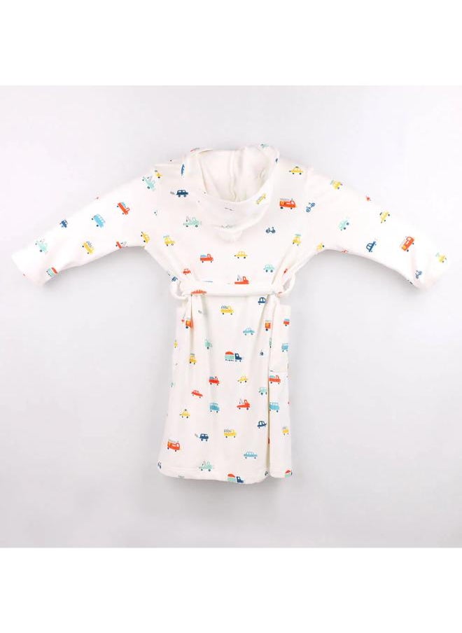 Mamas Gift Winter Robe Vehicles 4-6 Y  - Image 1