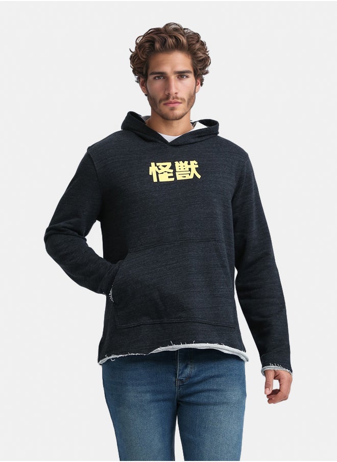 RAVIN Comfy Long Sleeves Printed Hoodie  - Image 1