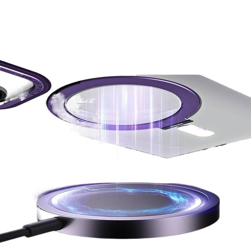 غطاء MagSafe | مقاوم للصدمات لـ Samsung Galaxy S23 | أزرق سماوي | TPU | حماية من السقوط | حامل قائم - Image 4
