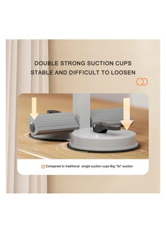 Cool Baby Style Sit Up Machine, Sit-Up Foot holder with Elastic 2 Suction Cups and Tension Rope for Abdomen Arm Leg Stretching Slimming  - Image 4