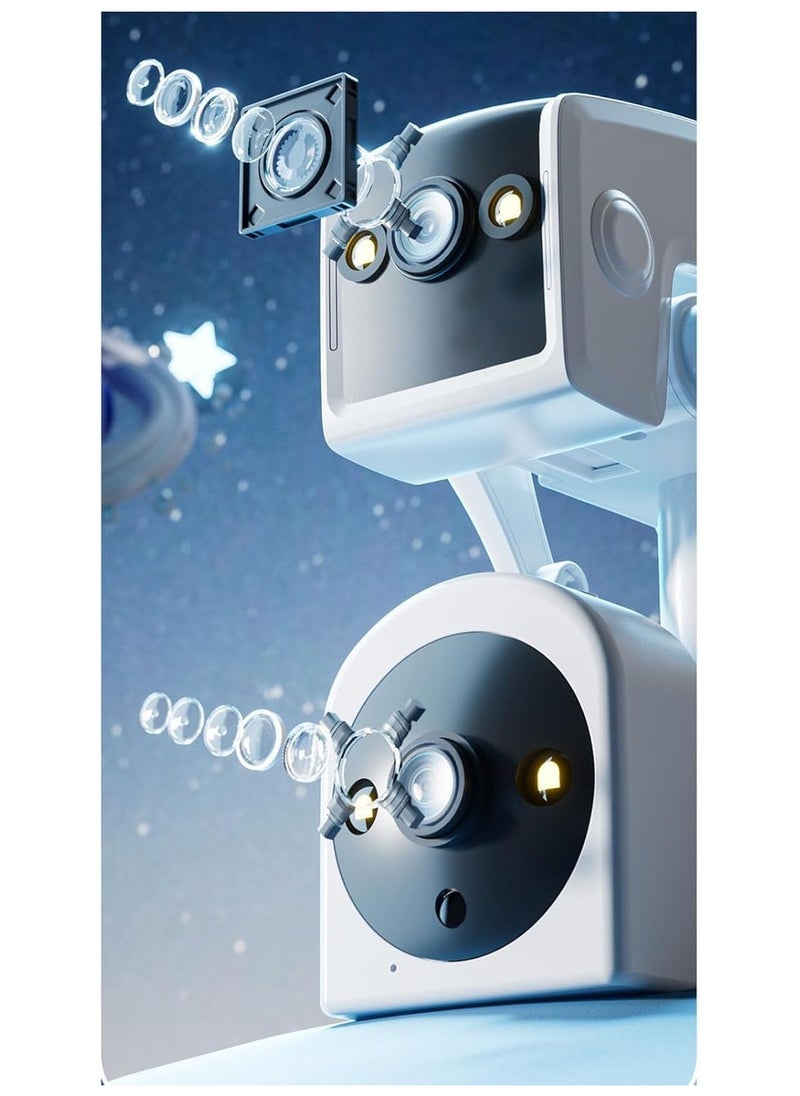 Generic - Smart Machine Robot Dog Camera 1080P HD Camera Smart Camera Night Vision Camera 360 Degree Rotating for Home - Image 1