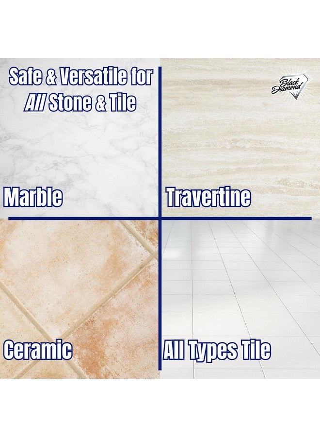 Black Diamond Stoneworks MARBLE & TILE FLOOR CLEANER. Great for Ceramic, Porcelain, Granite, Natural Stone, Vinyl and Brick. No-rinse Concentrate. (1-Quart) - Image 3
