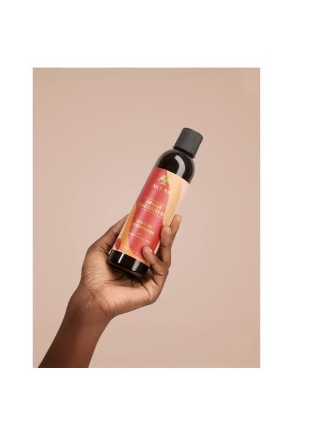As I Am Jamaican Black Castor Oil Leave-In Conditioner with Ceramide, Vitamin C & E for Stronger, Softer Hair, Moisturizing & Anti-Breakage 237ml - Image 2