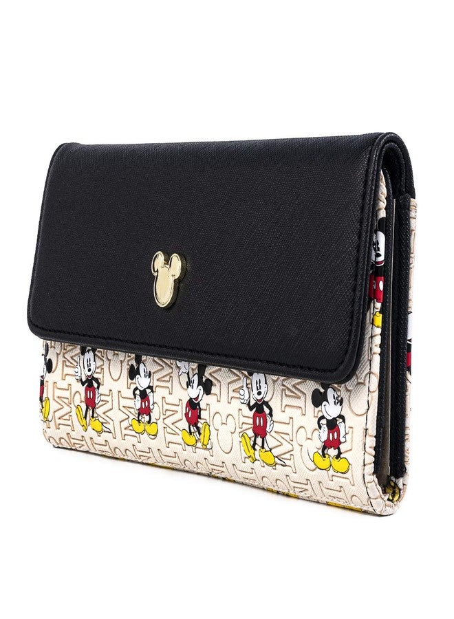 Loungefly Disney Mickey Mouse Hardware Faux Leather Wallet - Image 3