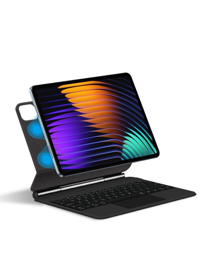 general Keyboard Compatible with Xiaomi Pad 7 Pro 11.2 Inch, Strong Magnetic Keyboard Case Bluetooth Wireless Touchpad Trackpad Keyboard for Mi Pad 7/7 Pro 11.2 - Image 1