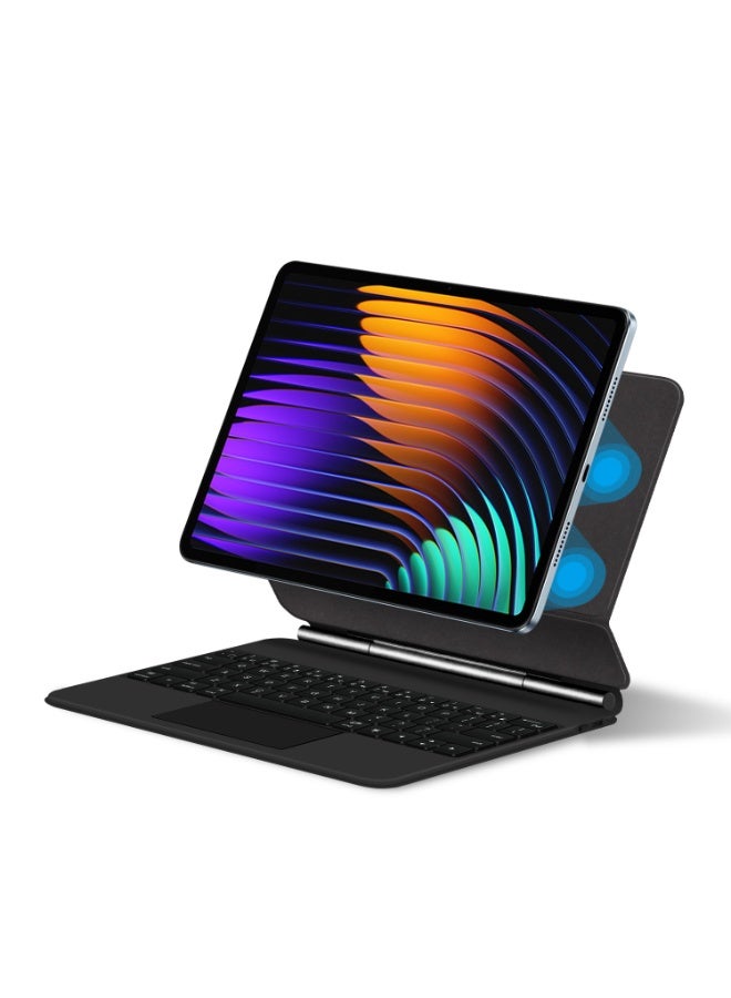 general Keyboard Compatible with Xiaomi Pad 7 Pro 11.2 Inch, Strong Magnetic Keyboard Case Bluetooth Wireless Touchpad Trackpad Keyboard for Mi Pad 7/7 Pro 11.2 - Image 5