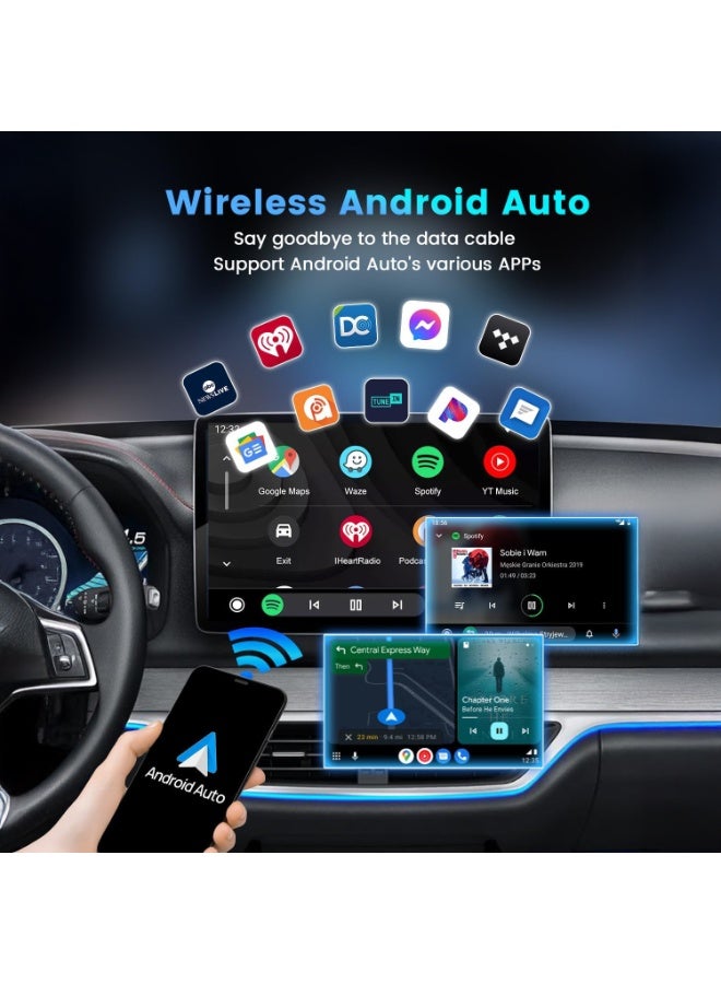 Carlinkit Mini SE Pro Wireless CarPlay & Android Auto Adapter – USB-C/A Universal Car Adapter, 5-Device Multi-Connection, High-Durability, Plug-and-Play - Image 5