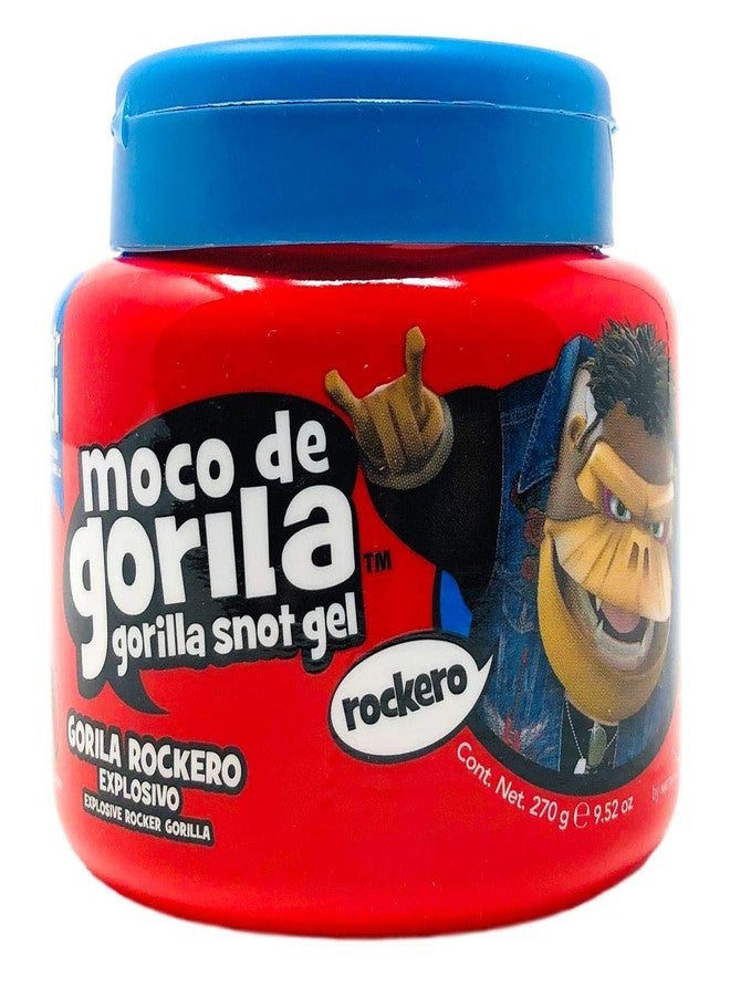 Moco de Gorila Rockero Hair Gel | Explosive Hair Styling Gel for Extreme Long-lasting Hold, Gorilla Snot Gel is the Ultimate Hair Gel to create any Rocker Hairstyle; 9.52 Ounce Jar - Image 1