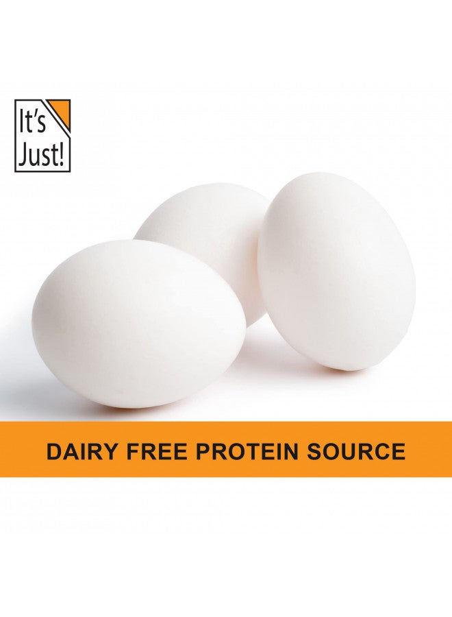 It's Just! It's Just! - Egg White Protein Powder, Dried Egg Whites Protein, Meringue Ingredient, Non-GMO, USA Farms, Unflavored (8oz) - Image 5