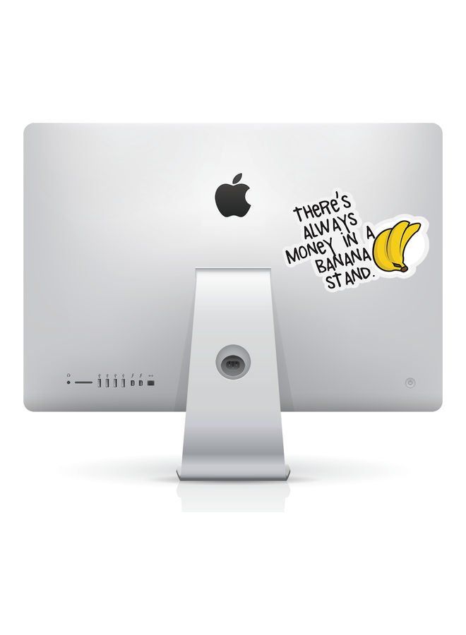 RKN Theres Money In Banana Stand Vinyl Sticker For College Stationary Notebook 6inch - Image 2