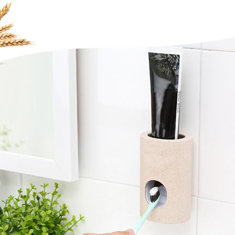 Multifunctional Toothpaste Squeezer Tube Dispenser Adhesive Toothbrush Holders for Home Children - Image 3