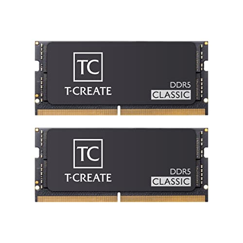 TEAMGROUP TCreate Classic DDR5 SODIMM 2x32GB 5600MHzPC544800 CL46 Laptop Memory Module Ram CTCCD564G5600HC46ADCS01 - Image 1