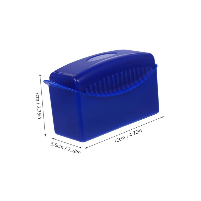 Blue Car Sponge Brush Cap Detail Polishing Pad Wax Applicator Tire Dressing Tool - Image 3