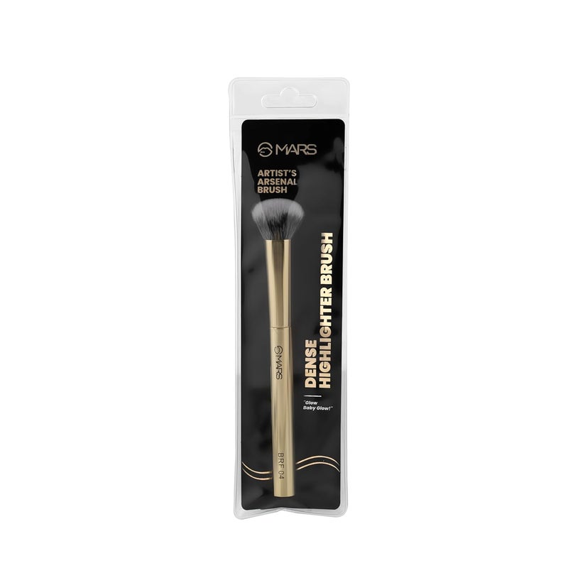 Mars MARS Artists Arsenal Professional Dense Highlighter Brush For Face Precise Synthetic Bristles Feather Soft Touch Professional Makeup Brush - Image 5