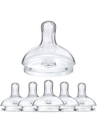 Smilo Anti-Colic Bottle Nipple, Fast Flow 9M+, Stage 3 Suitable from 9 Months, Smooth Flow Anti-Colic (Pack of 6) - pzsku/Z7125C23F8273439C46D3Z/45/1746639049/77cb7027-dd5c-4526-969c-7bb924e9a132