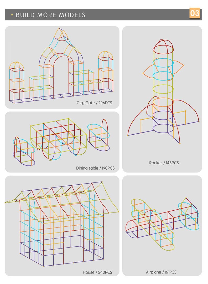 Kids shape building pipes - Image 2