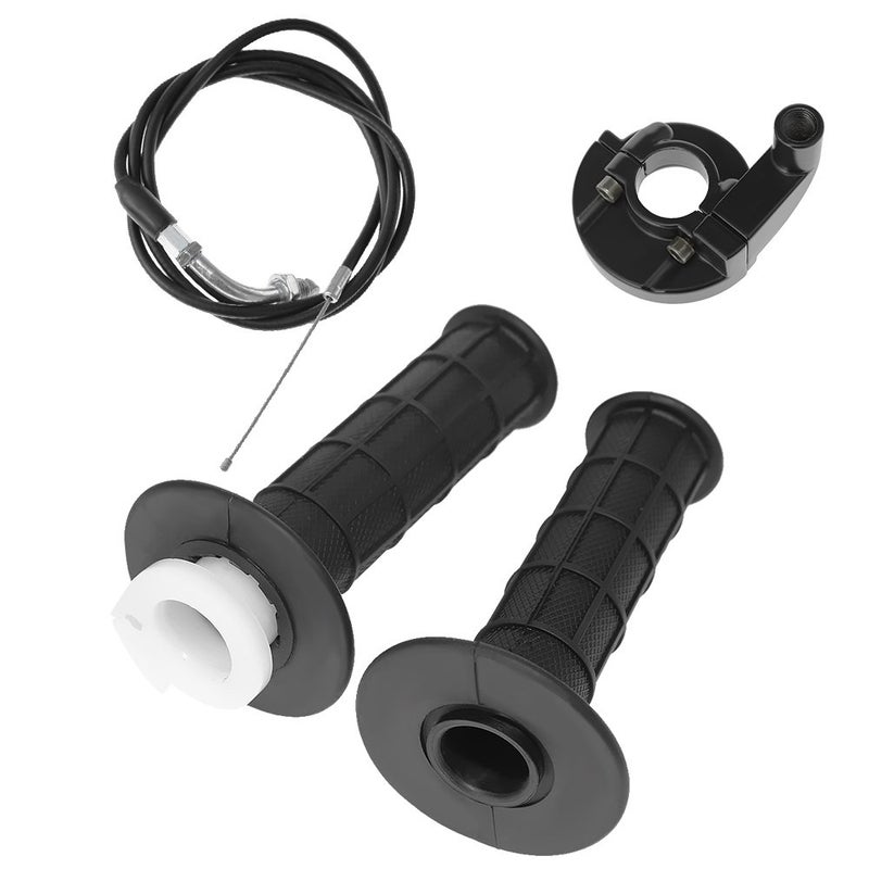 Anxingo 78 Twist Throttle Handle Kit with Handle Grip Cable Throttle Clamp for Dirt Bike Quad ATV Pit 50cc 125cc 150cc 250cc 125cc 140cc 4Stroke Mini Bike Pocket Bike