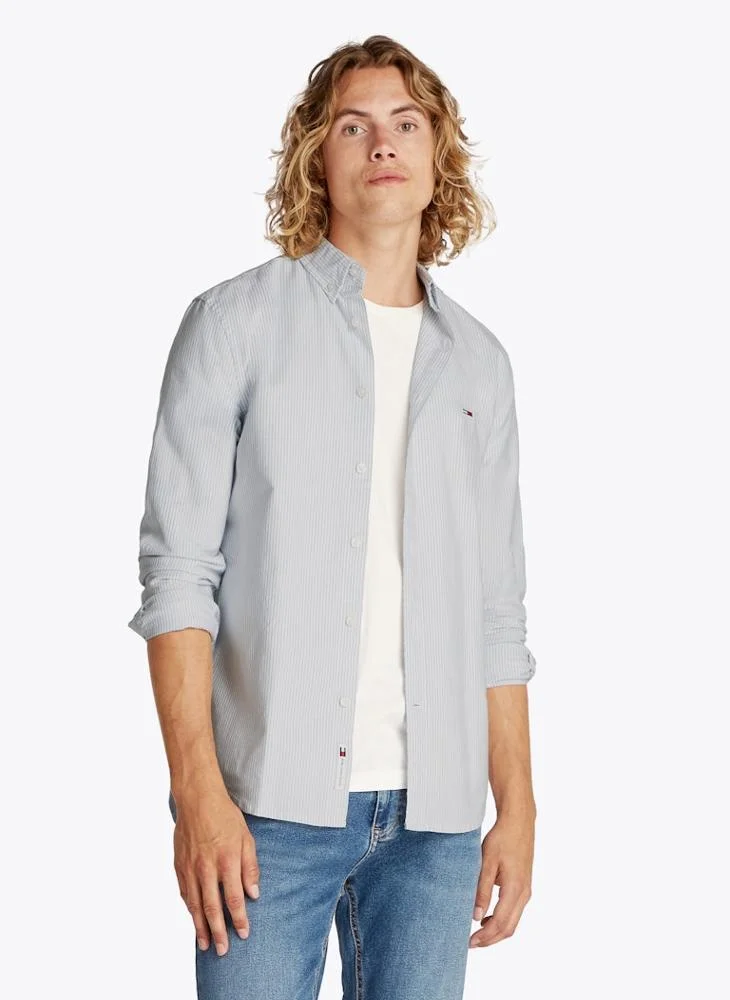 TOMMY JEANS Stripe Regular Fit Shirt