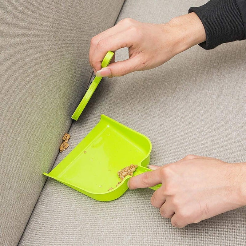 BIRZAR Small Broom and Dustpan Set Mini Dustpan and Brush Set Hand Broom Cute Little Whisk Dust Pan and Brush Set for CampingKeyboardTableDeskWindow GapsSmall Messes KidsCatDog 4 - Image 2