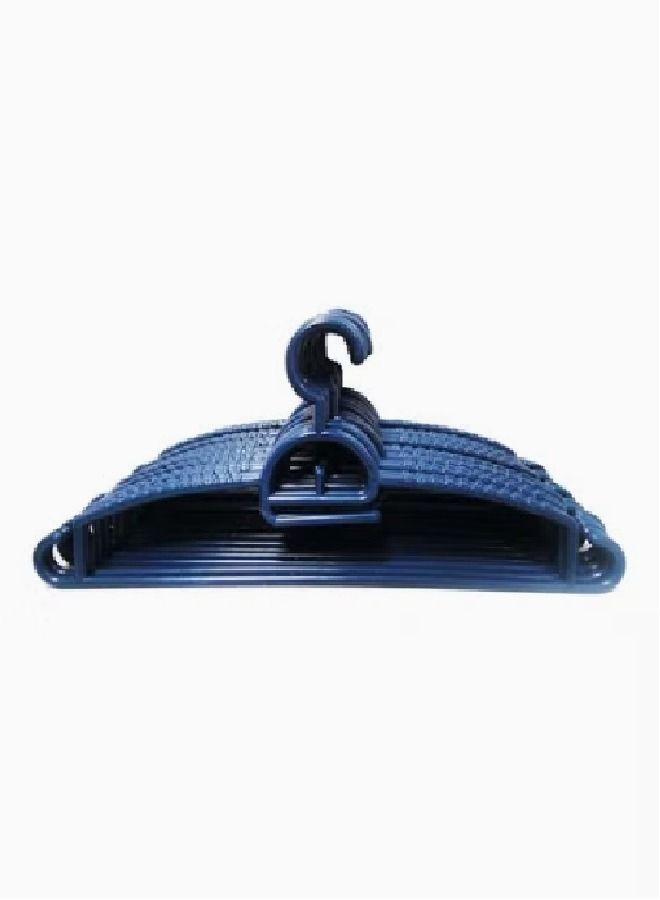 Feelings 20-Piece Plastic Cloth Hanger Blue L39cm - Image 1