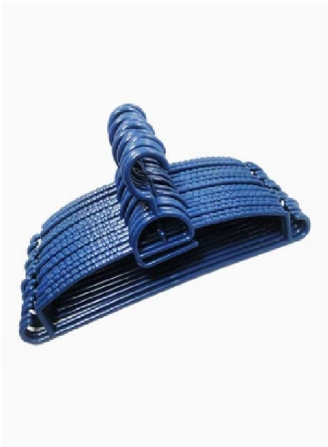 Feelings 20-Piece Plastic Cloth Hanger Blue L39cm - Image 4