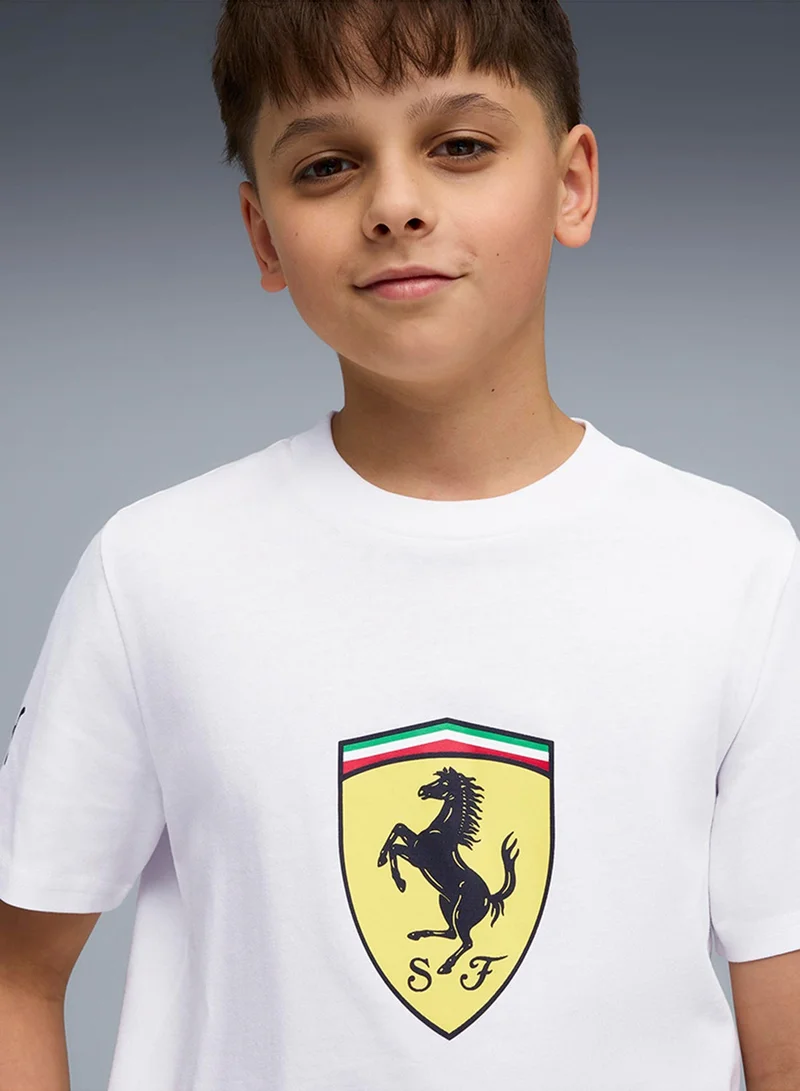 PUMA Youth Ferrari Colored Shield T-Shirt