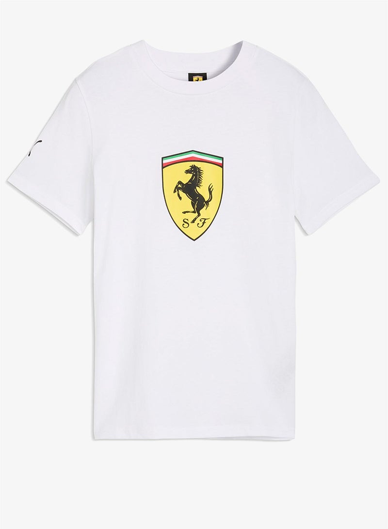 PUMA Youth Ferrari Colored Shield T-Shirt - Image 3
