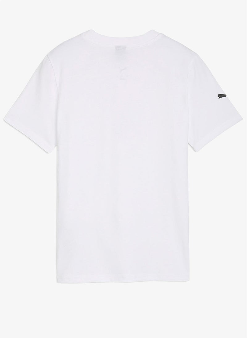 PUMA Youth Ferrari Colored Shield T-Shirt - Image 4