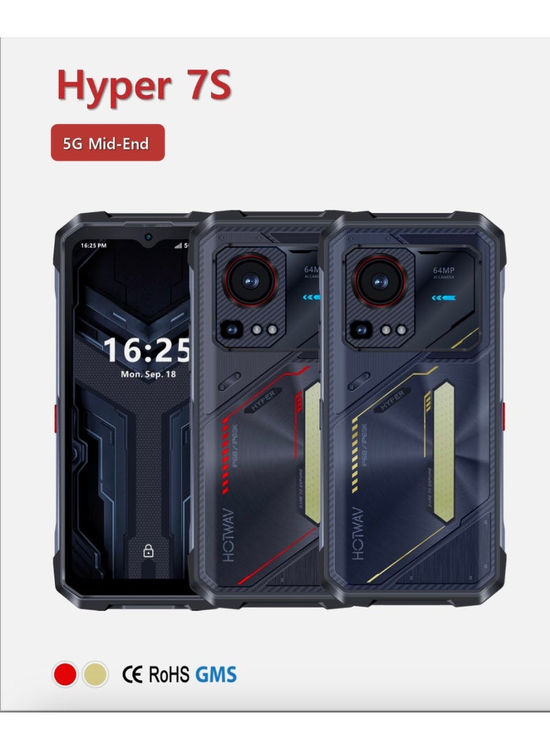 HOTWAV Hyper 7S 5G Rugged Phone 6.6“ HD+ 120Hz 4GB RAM+256GB ROM - Image 4