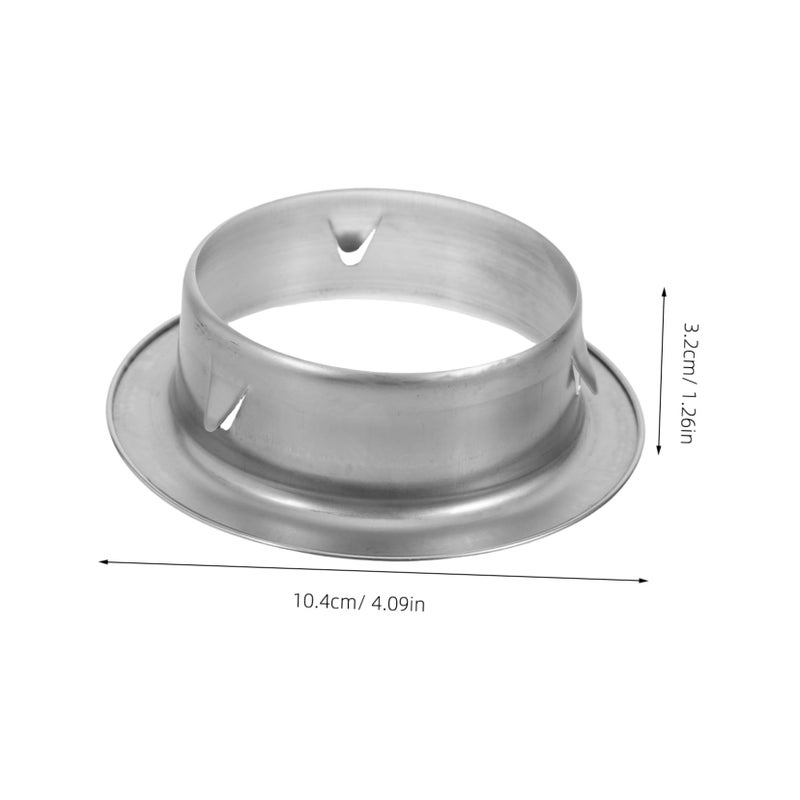 Stainless Steel AC Hole Guard Cover Prevents Debris Entry Easy DIY Installation - Image 3