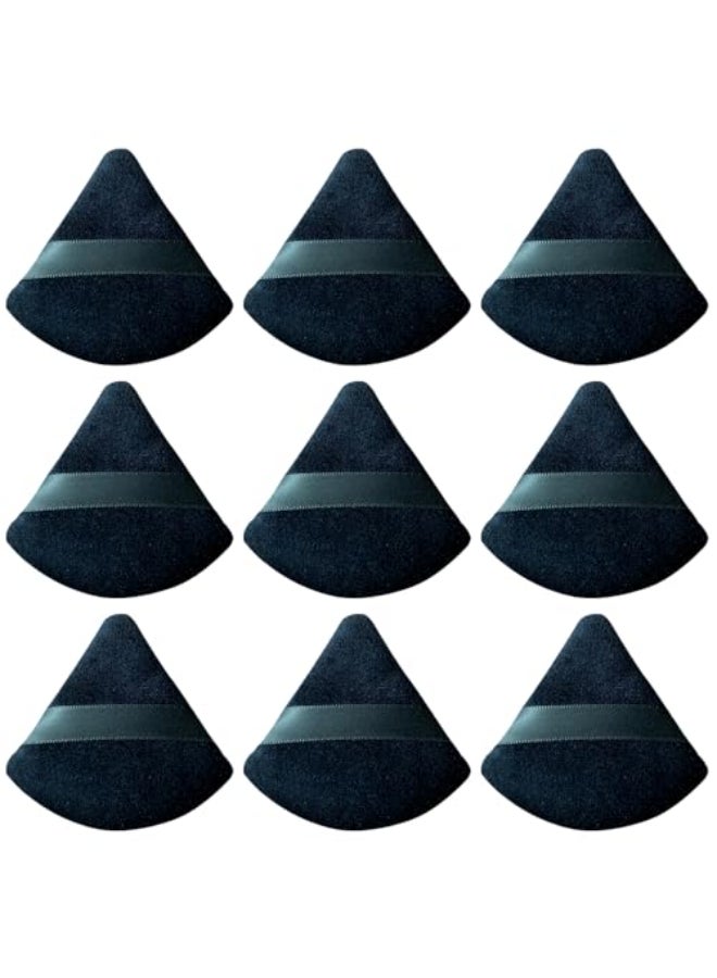 MHHPL 9 pcs Powder Puff Face Makeup SpongePowder Puff Face Triangle for Loose Powder Cosmetic Foundation makeup puff - Image 1