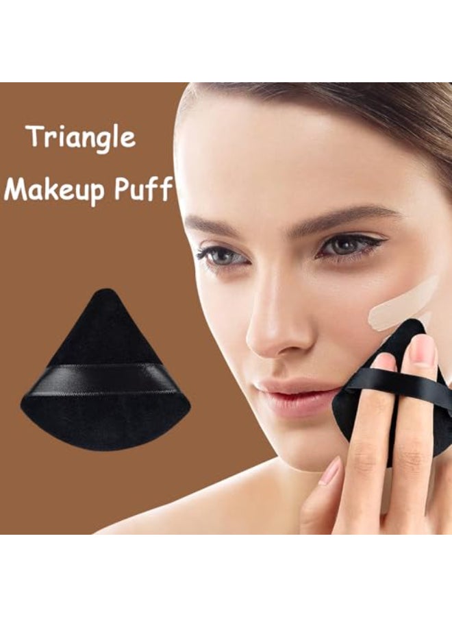 MHHPL 9 pcs Powder Puff Face Makeup SpongePowder Puff Face Triangle for Loose Powder Cosmetic Foundation makeup puff - Image 3